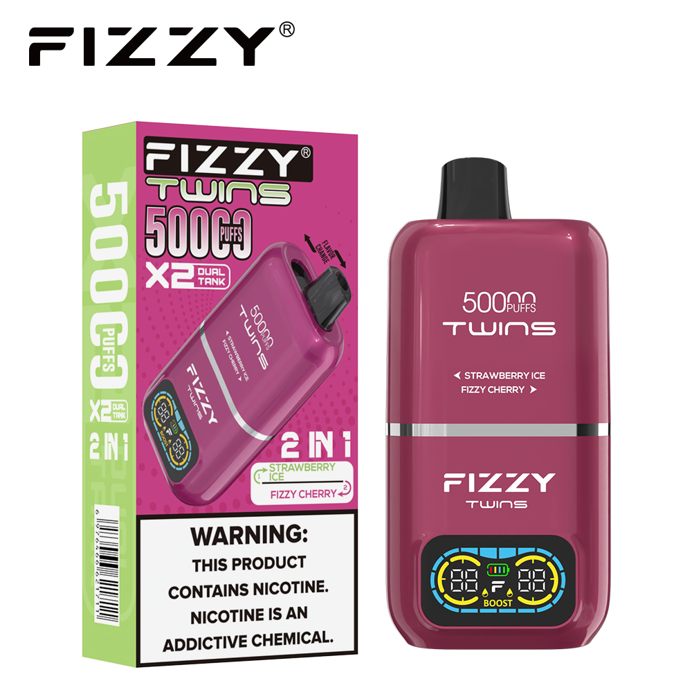 Strawberry Ice & Fizzy Cherry